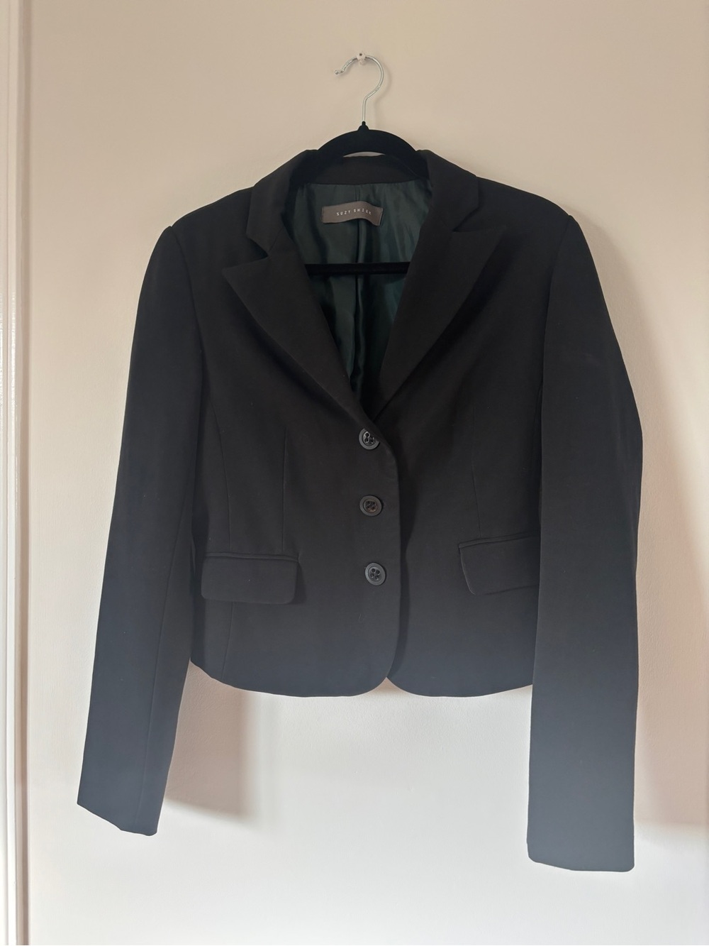 Suzy Shier Black Tailored Blazer Jacket